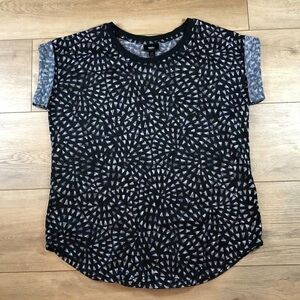 Stylish Black and Gray Women's Top